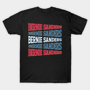 TEXT ART USA BERNIE SANDERS T-Shirt